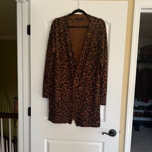 Sanctuary Lenox Cardigan Leopard Print